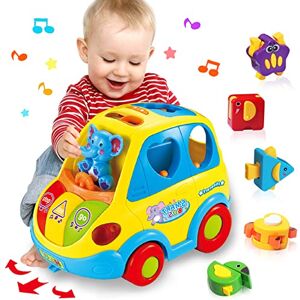 KALOISYHE Jouet Enfant 1 2 Ans Fille Garçon Jouets Bebe 1 an de Tri en Forme avec 5 Blocs de Voiture Rampante Jeux Montessori Bebe 12 18 Mois Cadeau Jouet Enfant 1 2 3 Ans Musique/Lumières - Publicité KALOISYHE Jouet Enfant 1 2 Ans Fille Garçon Jouets Bebe 1 an de Tri en Forme avec 5 Blocs de Voiture Rampante Jeux Montessori Bebe 12 18 Mois Cadeau Jouet Enfant 1 2 3 Ans Musique/Lumières - Publicité