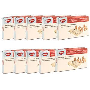 BOHS Jeu de devinettes de Formes 3D Coffret de 10 boîtes Figurines géométriques Miniatures Solides Jouets Montessori en Bois À partir de 3 Ans - Publicité BOHS Jeu de devinettes de Formes 3D Coffret de 10 boîtes Figurines géométriques Miniatures Solides Jouets Montessori en Bois À partir de 3 Ans - Publicité