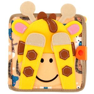 Alongen Busy Board Montessori Jouet à partir de 1, 2, 3 ans Quiet Book Activity Board en feutre souple Jouet sensoriel pour bébé pour l'éducation précoce et les voyages, activités d'apprentissage - Publicité Alongen Busy Board Montessori Jouet à partir de 1, 2, 3 ans Quiet Book Activity Board en feutre souple Jouet sensoriel pour bébé pour l'éducation précoce et les voyages, activités d'apprentissage - Publicité