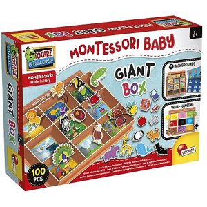 Liscianigiochi Lisciani MONTESSORI Boite Géante Jeu Educatif Fond Interchangeable Nombreuses Activités Classification des Objets Pour Enfants à Partir de 2 ans - Publicité Liscianigiochi Lisciani MONTESSORI Boite Géante Jeu Educatif Fond Interchangeable Nombreuses Activités Classification des Objets Pour Enfants à Partir de 2 ans - Publicité