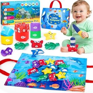 GMUFTIR Jouet Bebe 1 an, Peche A La Ligne Enfant Jeux Montessori 1 2 Ans, Educatif Jouet Bébé, Jeux Montessori 1 an, Jouet Bebe Cadeau pour Fille Garçon 1 2 3 Ans - Publicité GMUFTIR Jouet Bebe 1 an, Peche A La Ligne Enfant Jeux Montessori 1 2 Ans, Educatif Jouet Bébé, Jeux Montessori 1 an, Jouet Bebe Cadeau pour Fille Garçon 1 2 3 Ans - Publicité