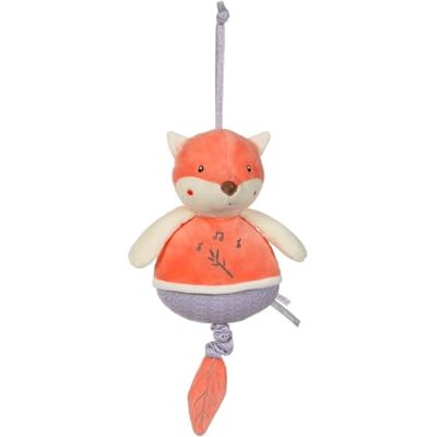 Gipsy TOYS – PELUCHE SONORE BOITE A MUSIQUE RENARD – GAMME BAMBOO – DOUCE MELODIE – 1ER ÂGE – IDEE CADEAU NAISSANCE BEBE – FILLE ET GARCON – 13 CM – ORANGE ET BEIGE - Publicité Gipsy TOYS – PELUCHE SONORE BOITE A MUSIQUE RENARD – GAMME BAMBOO – DOUCE MELODIE – 1ER ÂGE – IDEE CADEAU NAISSANCE BEBE – FILLE ET GARCON – 13 CM – ORANGE ET BEIGE - Publicité