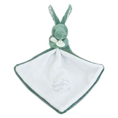 Doudou et Compagnie Lapin avec Doudou Vert Sauge Peluche Bébé DC4361 Peluche Bébé Ultra Douce Motif Fleuri Lavable en Machine Avec Coffret Cadeau Garantie Doudou Perdu Idée Cadeau - Publicité Doudou et Compagnie Lapin avec Doudou Vert Sauge Peluche Bébé DC4361 Peluche Bébé Ultra Douce Motif Fleuri Lavable en Machine Avec Coffret Cadeau Garantie Doudou Perdu Idée Cadeau - Publicité