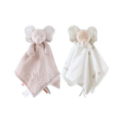 Noukie's NOUKIE’S Doudou réversible Jour et Nuit Eléphant Beige Bali Matière Veloudoux® Double Peluche éveil/Sommeil Idéal pour apaiser et accompagner bébé - Publicité Noukie's NOUKIE’S Doudou réversible Jour et Nuit Eléphant Beige Bali Matière Veloudoux® Double Peluche éveil/Sommeil Idéal pour apaiser et accompagner bébé - Publicité