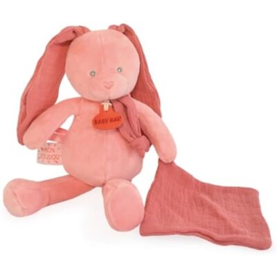 Baby Nat ' Pantin Lapin avec Doudou Terracotta Peluche 26 cm BN6120 Peluche Bébé en Coton et Tissu Lange Jouet Éveil et Compagnon Nuit Lavable à 30° Cadeau Naissance Bébé Fille Garçon - Publicité Baby Nat ' Pantin Lapin avec Doudou Terracotta Peluche 26 cm BN6120 Peluche Bébé en Coton et Tissu Lange Jouet Éveil et Compagnon Nuit Lavable à 30° Cadeau Naissance Bébé Fille Garçon - Publicité