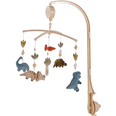 Vertbaudet Mobile Musical Dinosaure Bébé Plastique beige TU - Publicité Vertbaudet Mobile Musical Dinosaure Bébé Plastique beige TU - Publicité