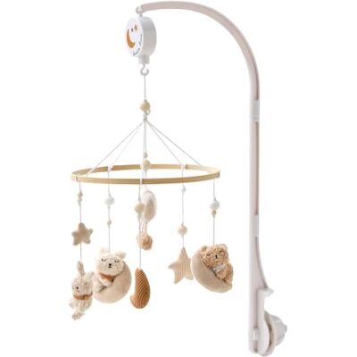 Vertbaudet Mobile Musical Tissu Et Velours Bébé beige TU - Publicité Vertbaudet Mobile Musical Tissu Et Velours Bébé beige TU - Publicité