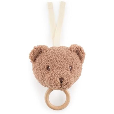 BIECO Boîte à musique Ours Mika env. 30 cm Boîte musique bébé Doudou musical bébé en bouclette Peluche nounours en peluche ours peluche petit ours brun peluche douce et moelleuse nounours bebe - Publicité BIECO Boîte à musique Ours Mika env. 30 cm Boîte musique bébé Doudou musical bébé en bouclette Peluche nounours en peluche ours peluche petit ours brun peluche douce et moelleuse nounours bebe - Publicité