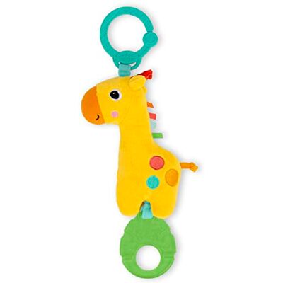 Bright Starts , Peluche musical Girafe, pour poussettes et transat, jouet nomade, nettoyage facile, Dès la Naissance - Publicité Bright Starts , Peluche musical Girafe, pour poussettes et transat, jouet nomade, nettoyage facile, Dès la Naissance - Publicité