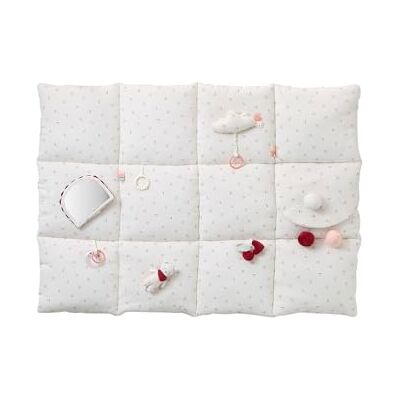 Vertbaudet Tapis d'éveil moelleux et ludique Cherry TU - Publicité Vertbaudet Tapis d'éveil moelleux et ludique Cherry TU - Publicité