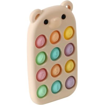 Vertbaudet Jouet Bébé Jeu Sensoriel Pop it Animaux Silicone Multicolore TU motricité fine, coordination œil-main, apprentissage, manipulation, chiffres - Publicité Vertbaudet Jouet Bébé Jeu Sensoriel Pop it Animaux Silicone Multicolore TU motricité fine, coordination œil-main, apprentissage, manipulation, chiffres - Publicité