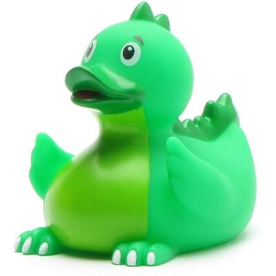 Duckshop Canard de bain dinosaure I Canard de bain couineur – L 9 cm I avec porte-clés en forme de canard de bain - Publicité Duckshop Canard de bain dinosaure I Canard de bain couineur – L 9 cm I avec porte-clés en forme de canard de bain - Publicité