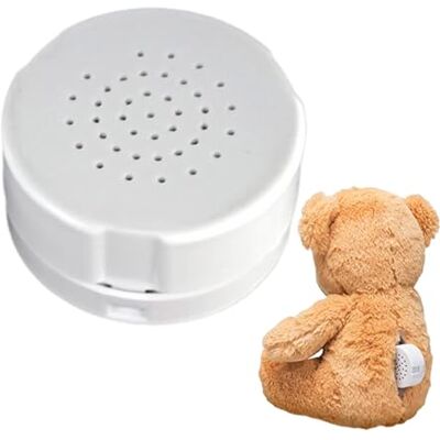 Lyricalist Boîte Vocale 1/2 Pièces – Enregistreur Sonore Jouet, Enregistreur Vocal Jouet en Peluche Dispositif D'enregistrement De Module Sonore Enregistrable De Musique, Cadeau Créatif Enregistrable Tedy Bea - Publicité Lyricalist Boîte Vocale 1/2 Pièces – Enregistreur Sonore Jouet, Enregistreur Vocal Jouet en Peluche Dispositif D'enregistrement De Module Sonore Enregistrable De Musique, Cadeau Créatif Enregistrable Tedy Bea - Publicité