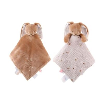 Doudou réversible Noukie's Moka & Snow - Doudou pour bébé - Publicité Doudou réversible Noukie's Moka & Snow - Doudou pour bébé - Publicité