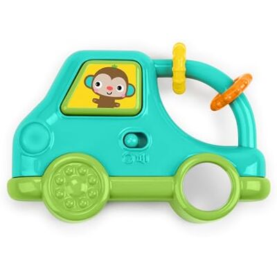 Bright Starts , Jouet de Voyage Safari Driver, avec Musique et Lumières, Singe, pour Enfants de 3 Mois et Plus - Publicité Bright Starts , Jouet de Voyage Safari Driver, avec Musique et Lumières, Singe, pour Enfants de 3 Mois et Plus - Publicité