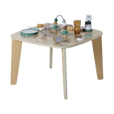 Vertbaudet Jouet Bébé Table d'Éveil Activités Bois FSC Tanzanie TU - Publicité Vertbaudet Jouet Bébé Table d'Éveil Activités Bois FSC Tanzanie TU - Publicité