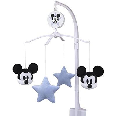 Disney - Mickey Mouse Timeless Stars Musical Mobile - Bleu clair - Publicité Disney - Mickey Mouse Timeless Stars Musical Mobile - Bleu clair - Publicité