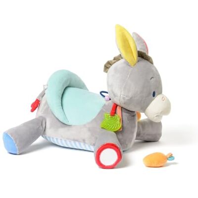 oxybul Peluche d'activités âne Titus Naissance 2 Ans - Publicité oxybul Peluche d'activités âne Titus Naissance 2 Ans - Publicité