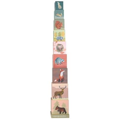 Egmont Toys Jeu de pyramides 4 designs à empiler et à compter (forêt, musicien, famille de lapins, dinosaures), 9 blocs en carton, jouets éducatifs à partir de 36 mois Apprentissage du comptage - Publicité Egmont Toys Jeu de pyramides 4 designs à empiler et à compter (forêt, musicien, famille de lapins, dinosaures), 9 blocs en carton, jouets éducatifs à partir de 36 mois Apprentissage du comptage - Publicité