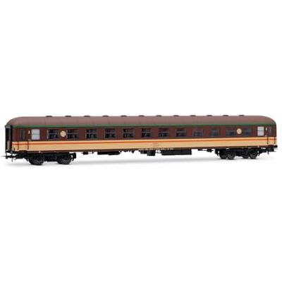 Electrotren HE4033 RENFE, autocar de 2ème Classe BB-8800, avec Larges vitres, livrée Estrella, ép. Voitures de passagers IV - Publicité Electrotren HE4033 RENFE, autocar de 2ème Classe BB-8800, avec Larges vitres, livrée Estrella, ép. Voitures de passagers IV - Publicité