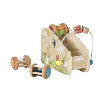 Vertbaudet Toboggan à hochets Les 4 Saisons en Bois FSC® Bois TU - Publicité Vertbaudet Toboggan à hochets Les 4 Saisons en Bois FSC® Bois TU - Publicité