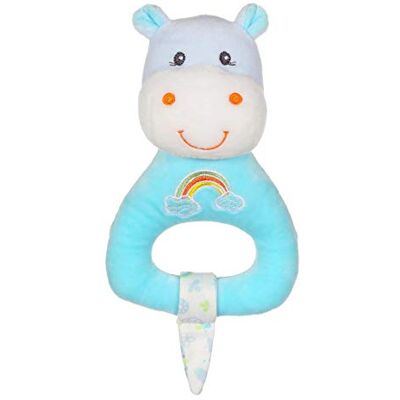 Gipsy Hippopotame Hochet Bleu - Publicité Gipsy Hippopotame Hochet Bleu - Publicité