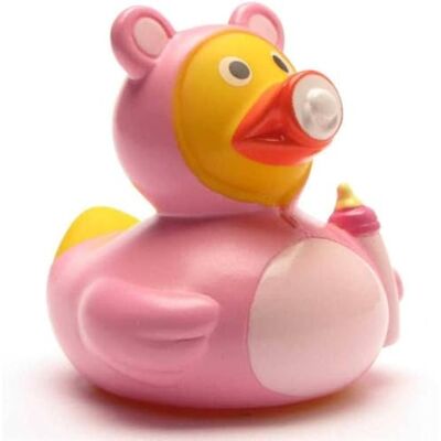 Duckshop I Canard de bain pour bébé fille I L : 7,5 cm - Publicité Duckshop I Canard de bain pour bébé fille I L : 7,5 cm - Publicité