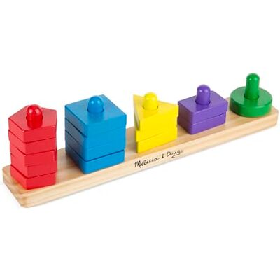 Melissa & Doug Planche à trier et entasser - Publicité Melissa & Doug Planche à trier et entasser - Publicité