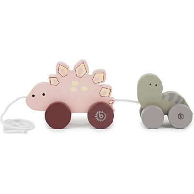 BIECO Dinosaures à tirer Jouet à partir de 1 an Mignon animal à tirer en bois Bébé dinosaure à tirer À partir de 1 an Jouet en bois Amis - Publicité BIECO Dinosaures à tirer Jouet à partir de 1 an Mignon animal à tirer en bois Bébé dinosaure à tirer À partir de 1 an Jouet en bois Amis - Publicité
