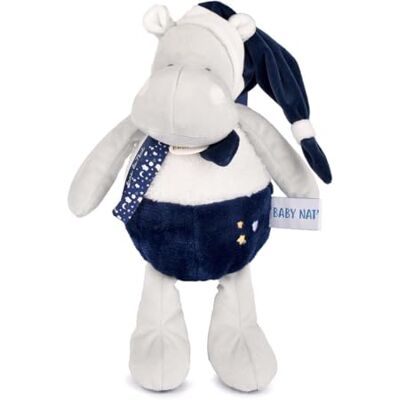 Baby Nat ' Peluche Pantin Bébé Hippopotame Lumibrille Collection Je Brille dans la Nuit Idée Cadeau Naissance Doudou Bébé Moelleux pour Câlins et Réconfort Lavable en Machine à 30° BN6173 - Publicité Baby Nat ' Peluche Pantin Bébé Hippopotame Lumibrille Collection Je Brille dans la Nuit Idée Cadeau Naissance Doudou Bébé Moelleux pour Câlins et Réconfort Lavable en Machine à 30° BN6173 - Publicité