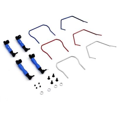 ULIIK Barre anti-roulis avant et arrière en métal RC pièces améliorées pour voiture RC TRAXXAS Rustler/Rallye/Slash/Stampede/Telluride 4x4 RC Car - Publicité ULIIK Barre anti-roulis avant et arrière en métal RC pièces améliorées pour voiture RC TRAXXAS Rustler/Rallye/Slash/Stampede/Telluride 4x4 RC Car - Publicité