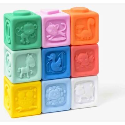 oxybul 9 Cubes sensoriels Souples 6-3 Ans - Publicité oxybul 9 Cubes sensoriels Souples 6-3 Ans - Publicité
