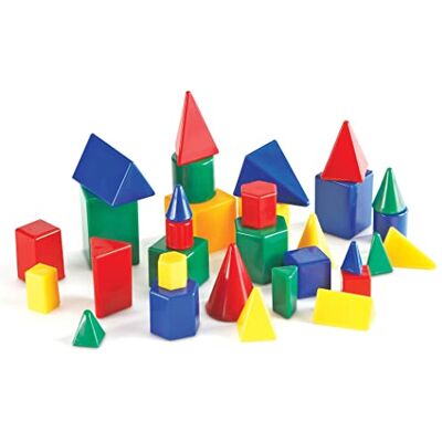Learning Resources GeoSolides Mini Kit – Formes Géométriques 3D, Jeu Éducatif Mathématiques Enfant 5 Ans et +, Solides Géométriques en Plastique, Matériel Pédagogique - Publicité Learning Resources GeoSolides Mini Kit – Formes Géométriques 3D, Jeu Éducatif Mathématiques Enfant 5 Ans et +, Solides Géométriques en Plastique, Matériel Pédagogique - Publicité