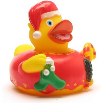 Duckshop I Canard de Bain Père Noël I L : 8 cm I Test - Publicité Duckshop I Canard de Bain Père Noël I L : 8 cm I Test - Publicité