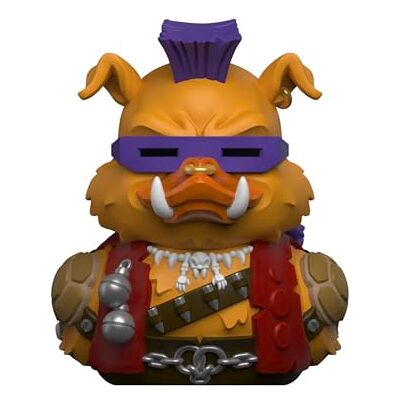 TUBBZ : Tortues Ninja Bebop Boxed Figurine Canard Cosplay 9cm Produit officiel Tortues Ninja : personnage Bebop en canard de collection, idéal pour les fans et les vitrines. Publicité TUBBZ : Tortues Ninja Bebop Boxed Figurine Canard Cosplay 9cm Produit officiel Tortues Ninja : personnage Bebop en canard de collection, idéal pour les fans et les vitrines. Publicité