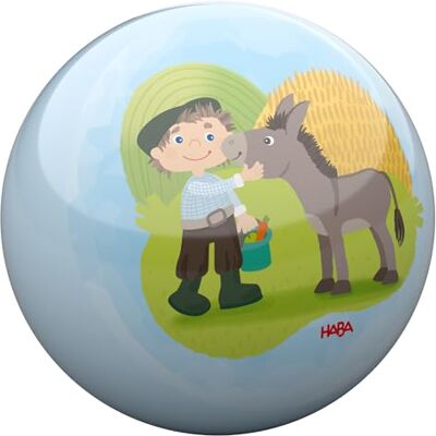 HABA Ballon La Ferme, 14 cm, dès 2 Ans – Ballon de Jeu en Plastique Lisse avec Valve, Surface Brillante, idéal pour Jardin, Plage et intérieur – 2012754001 - Publicité HABA Ballon La Ferme, 14 cm, dès 2 Ans – Ballon de Jeu en Plastique Lisse avec Valve, Surface Brillante, idéal pour Jardin, Plage et intérieur – 2012754001 - Publicité