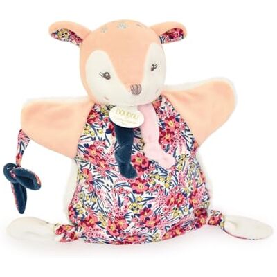Doudou et Compagnie Handpuppe Rehkitz - 25cm Marionnette - Publicité Doudou et Compagnie Handpuppe Rehkitz - 25cm Marionnette - Publicité