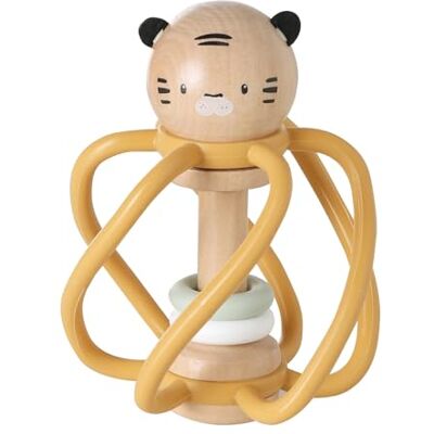 Vertbaudet Jouet Bébé Hochet d'Éveil Silicone Bois FSC Tanzanie TU - Publicité Vertbaudet Jouet Bébé Hochet d'Éveil Silicone Bois FSC Tanzanie TU - Publicité