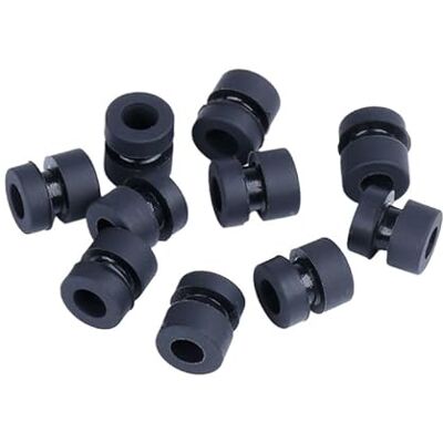LSFWJP Amortisseur en Caoutchouc Anti-Vibration M2 M3, Boule d'amortissement for contrôleur de vol F3 F4 F7 FPV RC Drone Multi Rotor (Color : M2x6.6 Black 30PCS) - Publicité LSFWJP Amortisseur en Caoutchouc Anti-Vibration M2 M3, Boule d'amortissement for contrôleur de vol F3 F4 F7 FPV RC Drone Multi Rotor (Color : M2x6.6 Black 30PCS) - Publicité