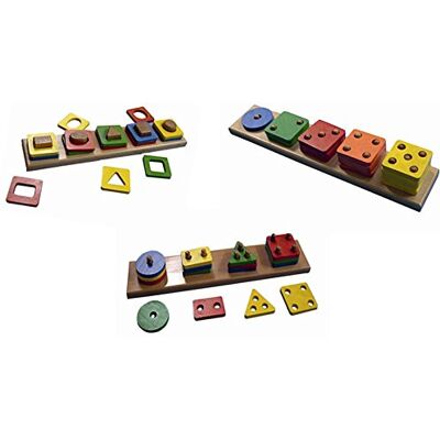 Edu Fun Edufun EF00001/2/3 Lot éducatif compte et compare ! Match-up, Count-up, Shape-up! - Publicité Edu Fun Edufun EF00001/2/3 Lot éducatif compte et compare ! Match-up, Count-up, Shape-up! - Publicité