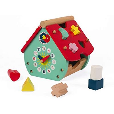 Janod J08008 Jouets En Bois Tirelire Grouik Le Cochon - Publicité Janod J08008 Jouets En Bois Tirelire Grouik Le Cochon - Publicité