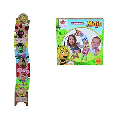 Eichhorn 109345405 – Maya l'abeille empilable, 12 pièces, avec les blocs de construction de tours, bois de hêtre, bois d'érable - Publicité Eichhorn 109345405 – Maya l'abeille empilable, 12 pièces, avec les blocs de construction de tours, bois de hêtre, bois d'érable - Publicité
