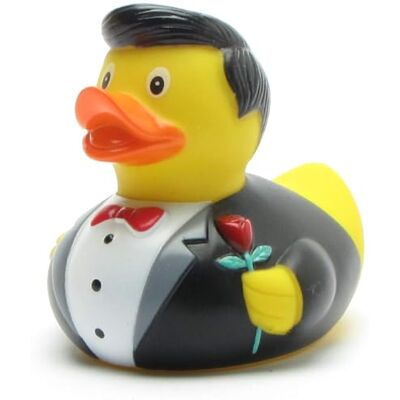 Duckshop I Canard de bain I Rosenkavalier I Canne à pêche 8,5 cm - Publicité Duckshop I Canard de bain I Rosenkavalier I Canne à pêche 8,5 cm - Publicité