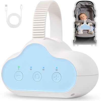 PUTINEI Balançoire Automatique Pour Bébé,Rechargeable,3 Intensités de Balancement Réglables,Minuterie 30-60-90 Min,Silencieuse,pour Poussette et Buggy - Publicité PUTINEI Balançoire Automatique Pour Bébé,Rechargeable,3 Intensités de Balancement Réglables,Minuterie 30-60-90 Min,Silencieuse,pour Poussette et Buggy - Publicité