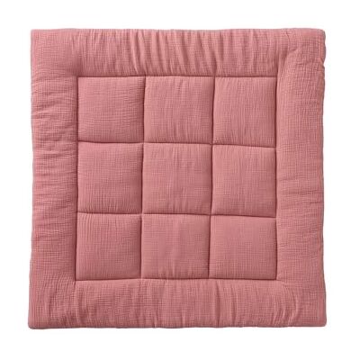 Vertbaudet Tapis de Sol/Fond de Parc Uni Gaze et Percale de Coton Terracotta 75x100 cm - Publicité Vertbaudet Tapis de Sol/Fond de Parc Uni Gaze et Percale de Coton Terracotta 75x100 cm - Publicité