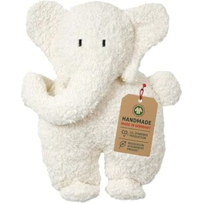 Efie — Bio doudou musical – éléphant en coton 100% bio GOTS certifiée rembourrage de laine de mouton fabriqué en Allemagne Jouet durable pour bébé Mélodie „Berceuse de Mozart - Publicité Efie — Bio doudou musical – éléphant en coton 100% bio GOTS certifiée rembourrage de laine de mouton fabriqué en Allemagne Jouet durable pour bébé Mélodie „Berceuse de Mozart - Publicité