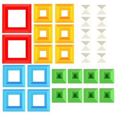 Otbushit 1 pièce de Jouets empilables pour Tout-Petits de 1 à 3 Couleurs Vives, Blocs Construction pyramidaux, activités d'apprentissage préscolaire 3D, Jouets pour garçons et Filles à 5 Ans - Publicité Otbushit 1 pièce de Jouets empilables pour Tout-Petits de 1 à 3 Couleurs Vives, Blocs Construction pyramidaux, activités d'apprentissage préscolaire 3D, Jouets pour garçons et Filles à 5 Ans - Publicité
