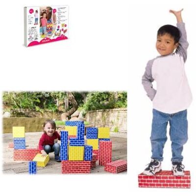 Edushape BSM Edu Blocs 36 pcs 18M Ed 709036 - Publicité Edushape BSM Edu Blocs 36 pcs 18M Ed 709036 - Publicité