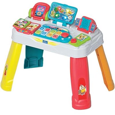 Clementoni Table d’Activités Animaux Super-Héros pour Enfants 12–36 Mois Jouet Électronique Éducatif avec Clavier Lumineux, Sons et Joystick Apprentissage & Jeu Idée Cadeau - Publicité Clementoni Table d’Activités Animaux Super-Héros pour Enfants 12–36 Mois Jouet Électronique Éducatif avec Clavier Lumineux, Sons et Joystick Apprentissage & Jeu Idée Cadeau - Publicité