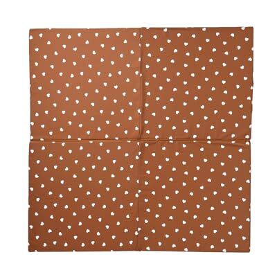 Vertbaudet Tapis de motricité pliable et déhoussable Cœur fondant TU - Publicité Vertbaudet Tapis de motricité pliable et déhoussable Cœur fondant TU - Publicité